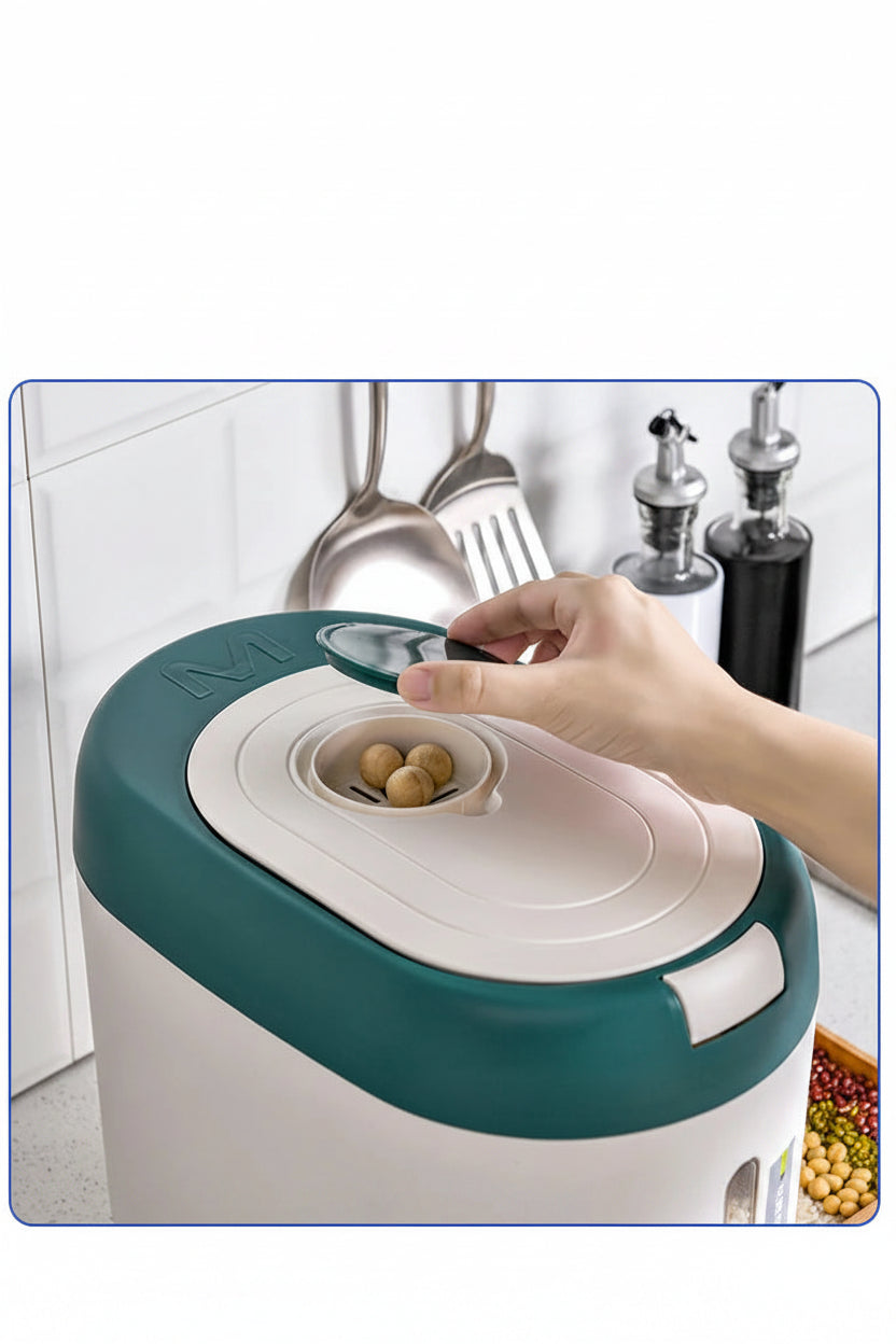 PantryKeep Cereal Storage Box – Freshness Locked, Kitchen Organised Megarb