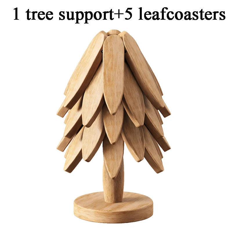WoodBloom Heat-Resistant Trivet