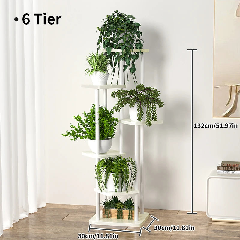 GreenVista Plant & Storage Shelf – Stylish 8-Tier Organisation for Modern Living
