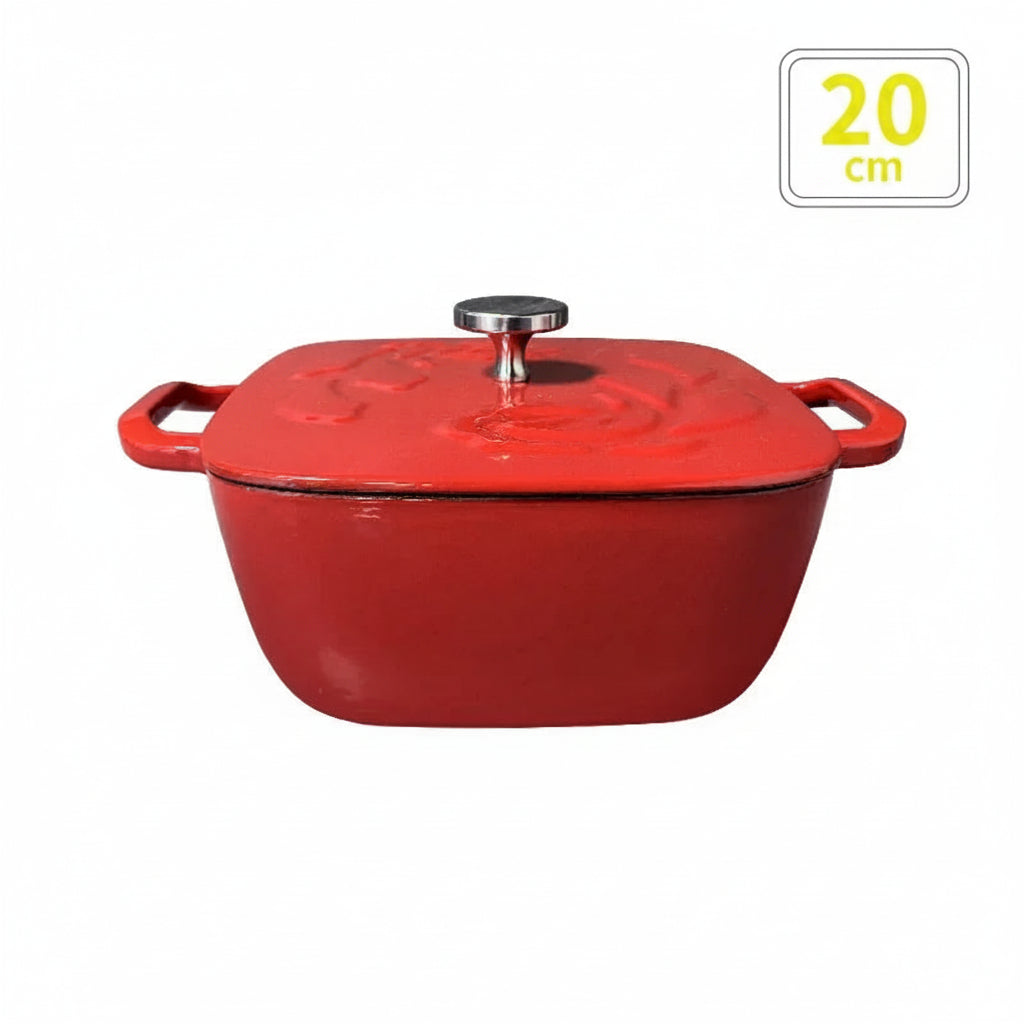 RubyFlame Premium Enamel Pot