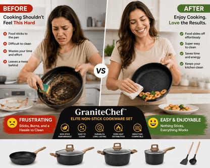 Cook Like a Professional. Clean Up Like Never Before.