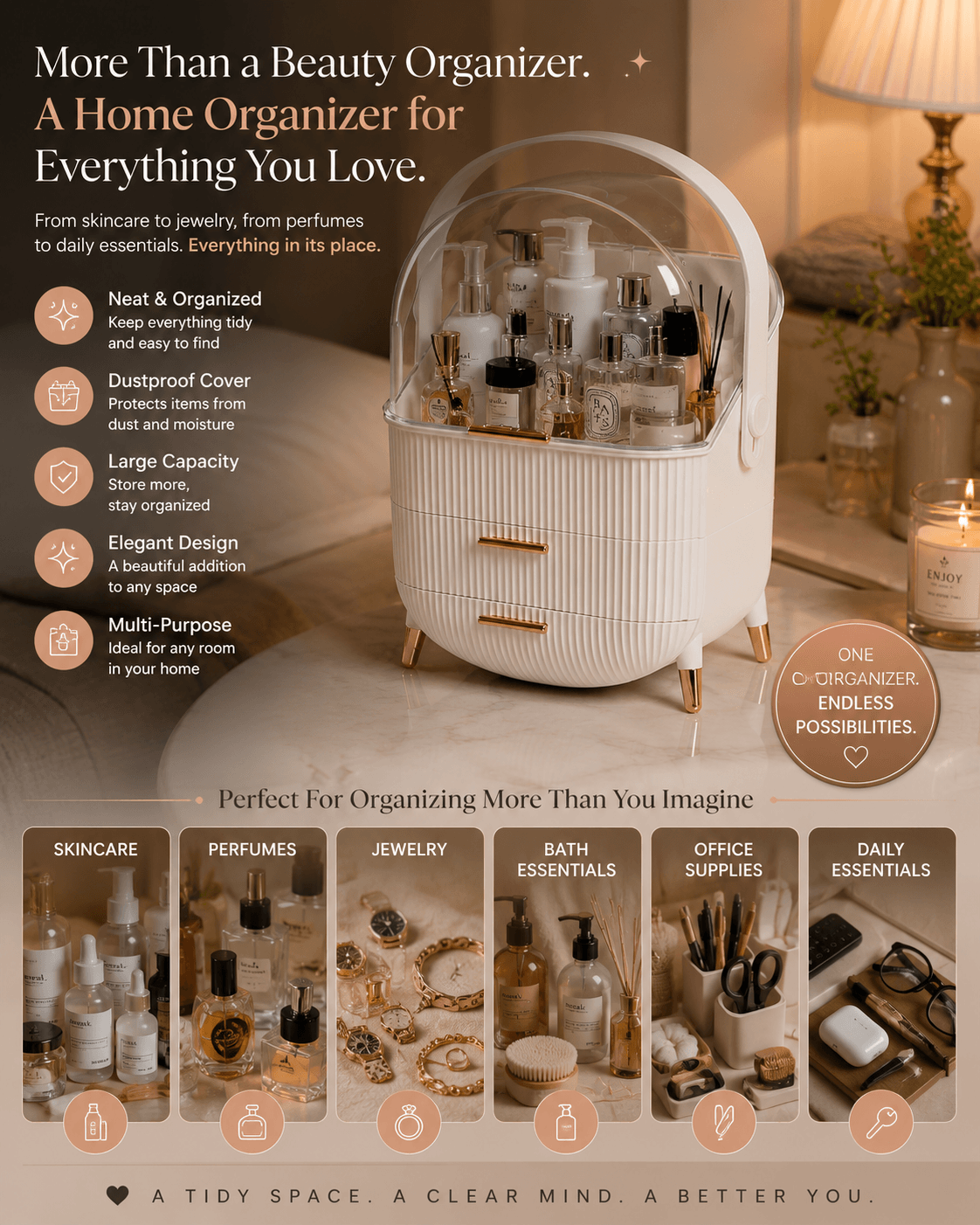 Your Beauty Essentials Deserve a Beautiful Home