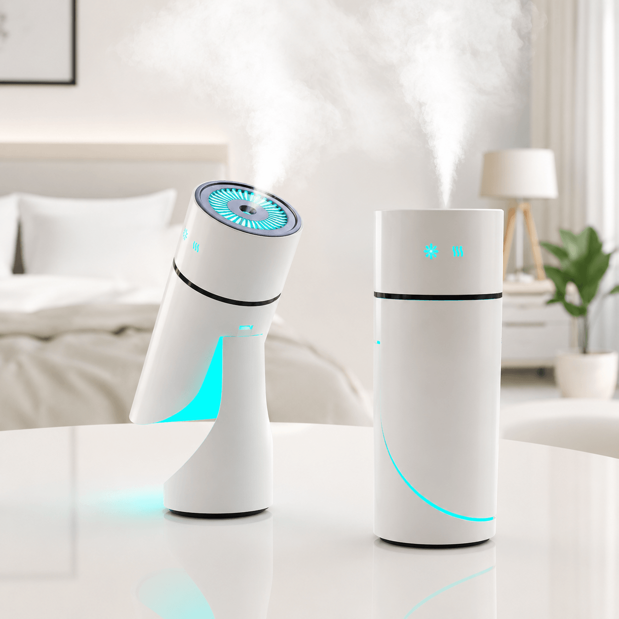 PureMist Rechargeable Aroma Diffuser – Refresh Your Space with Soothing Mist &amp; Ambient Light Megarb
