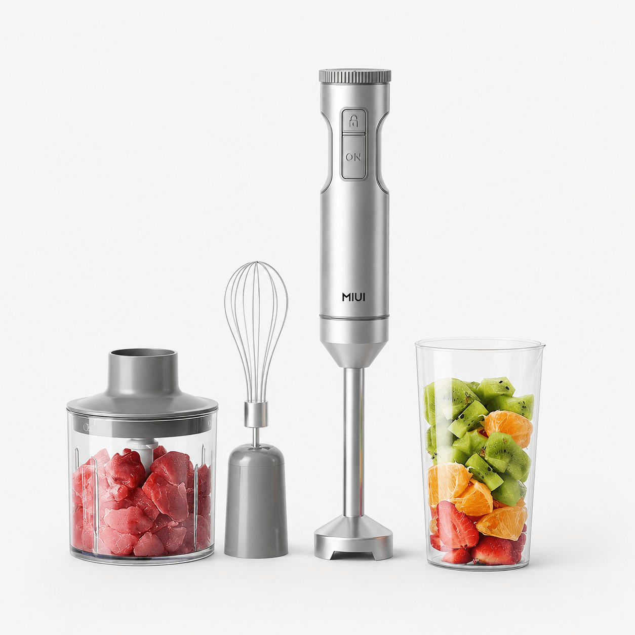 BlendMaster 4-in-1 Hand Blender – Powerful Blending for Effortless Everyday Cooking Megarb