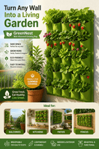 GreenNest Wall-Mounted Growing Bag