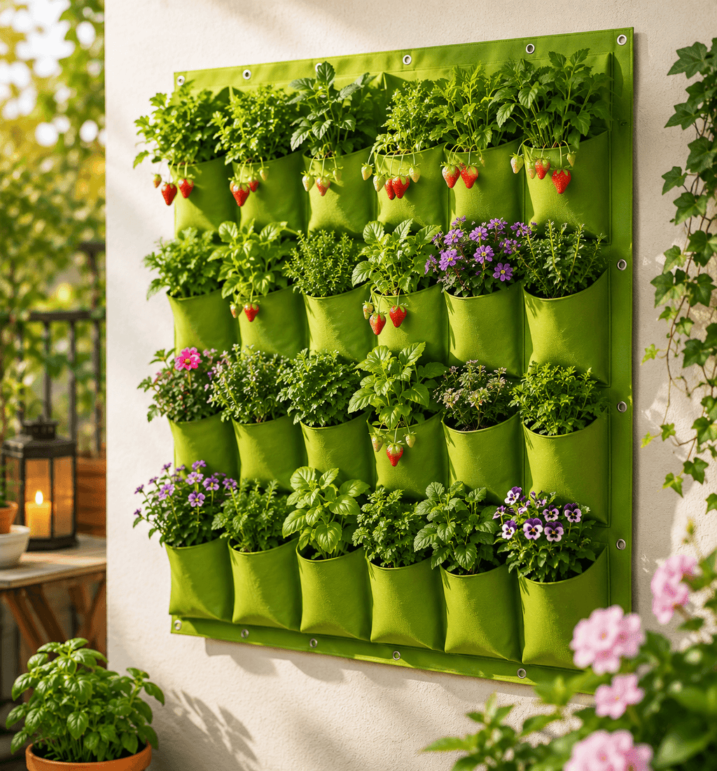GreenNest Wall-Mounted Growing Bag