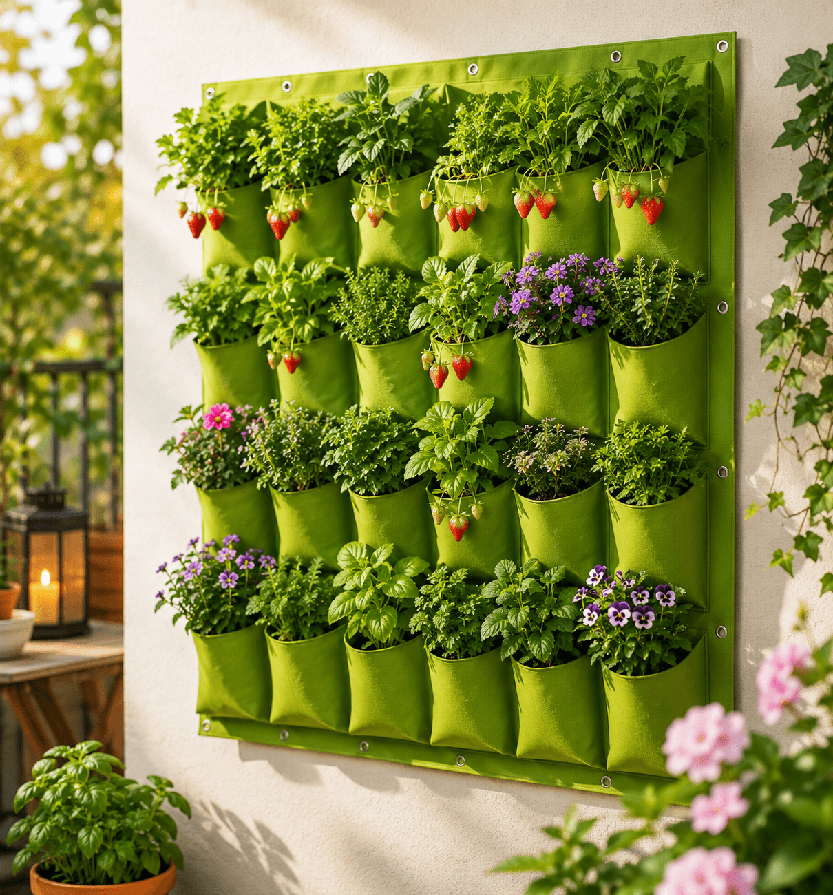 GreenNest Wall-Mounted Growing Bag