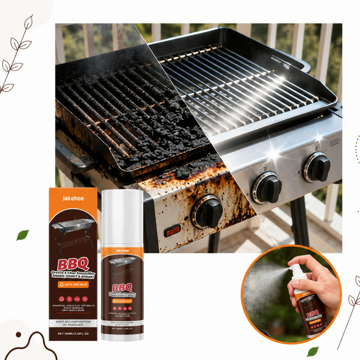 Spray de Limpeza de Uso Intensivo PureGrill™