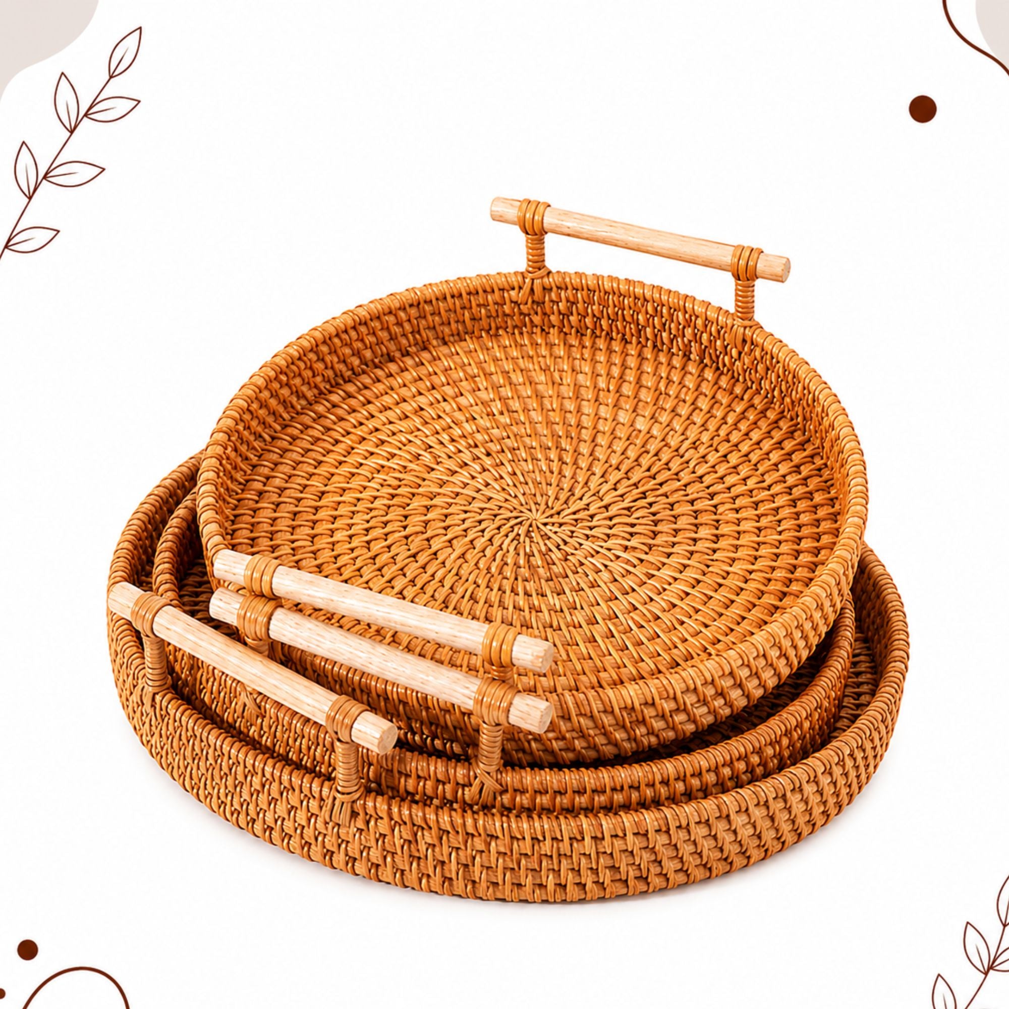 NatureWeave  Round Storage Tray