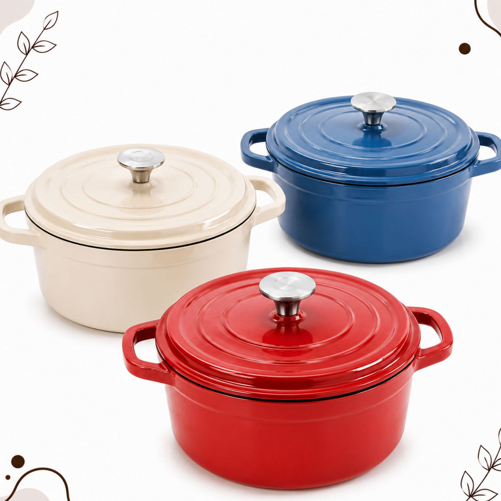 RoyalFlame Enamel Cooking Pot