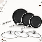 KitchenGlow Non-Stick Skillet with Lid