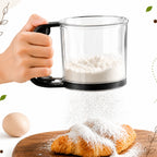 BakeFlow Hand-Press Flour Sieve