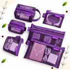 Sacos de Armazenamento de Viagem EasySort™ – Conjunto de 6 Peças