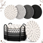 BohoWeave Cotton Coasters