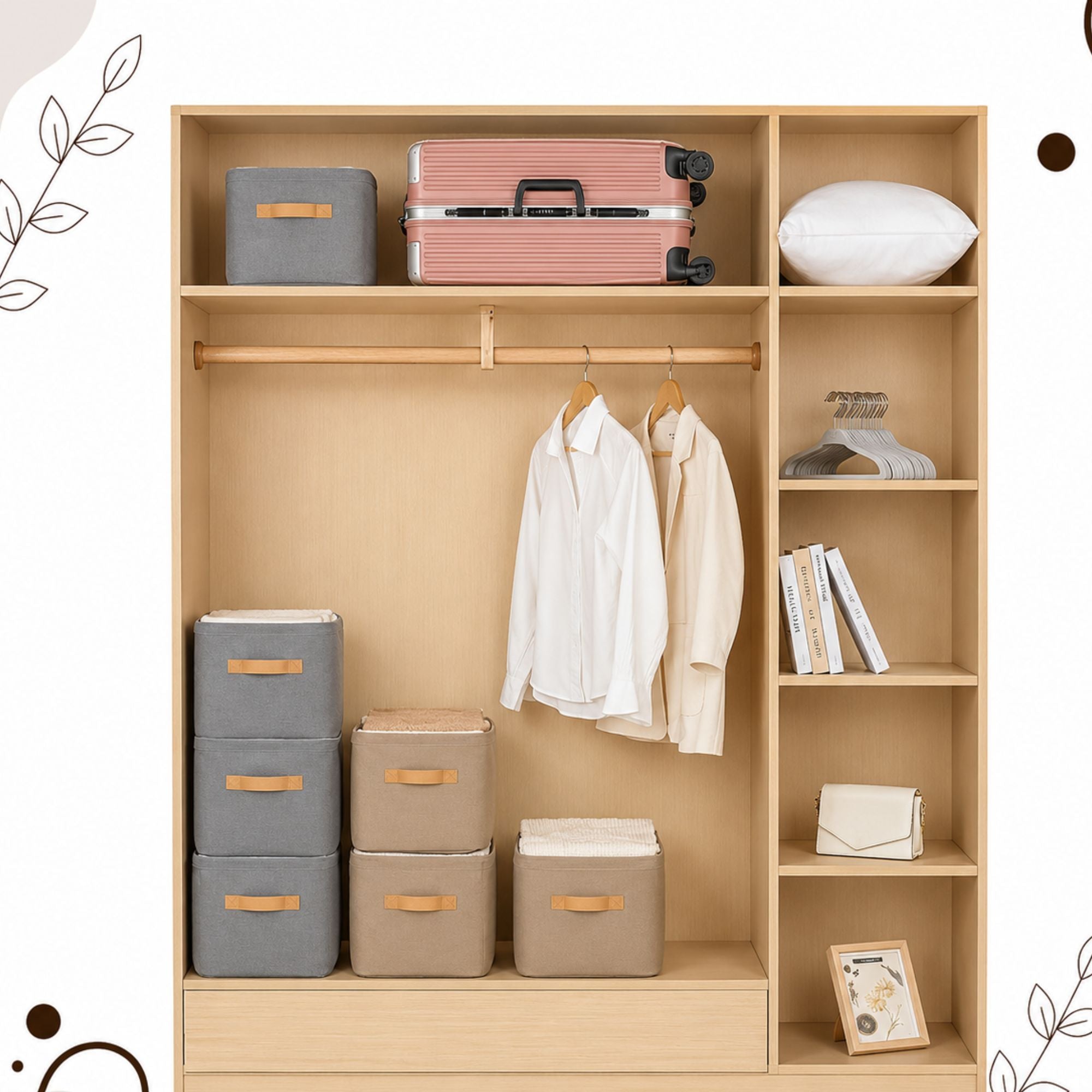 FoldGuard Wardrobe Organiser