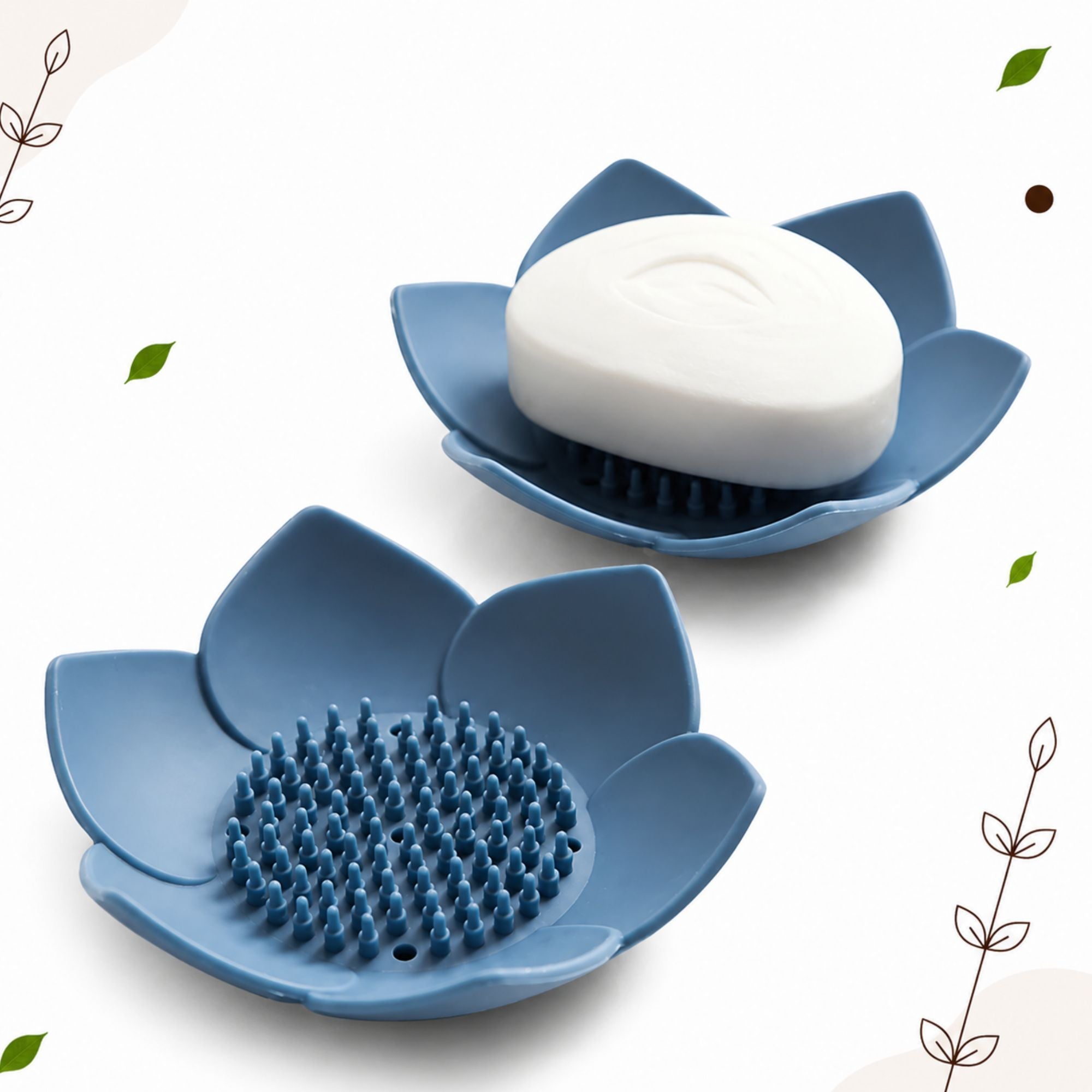 AquaLotus™ Suporte de Sabonete em Silicone