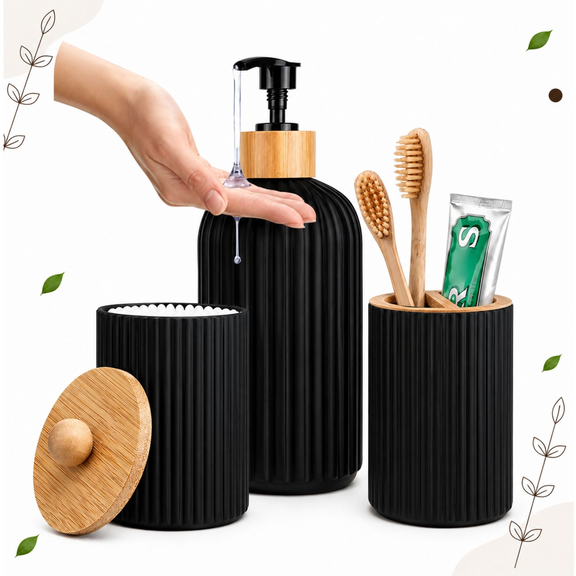 Organizador de Bancada de Casa de Banho PureLuxe™