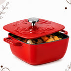 RubyFlame Premium Enamel Pot