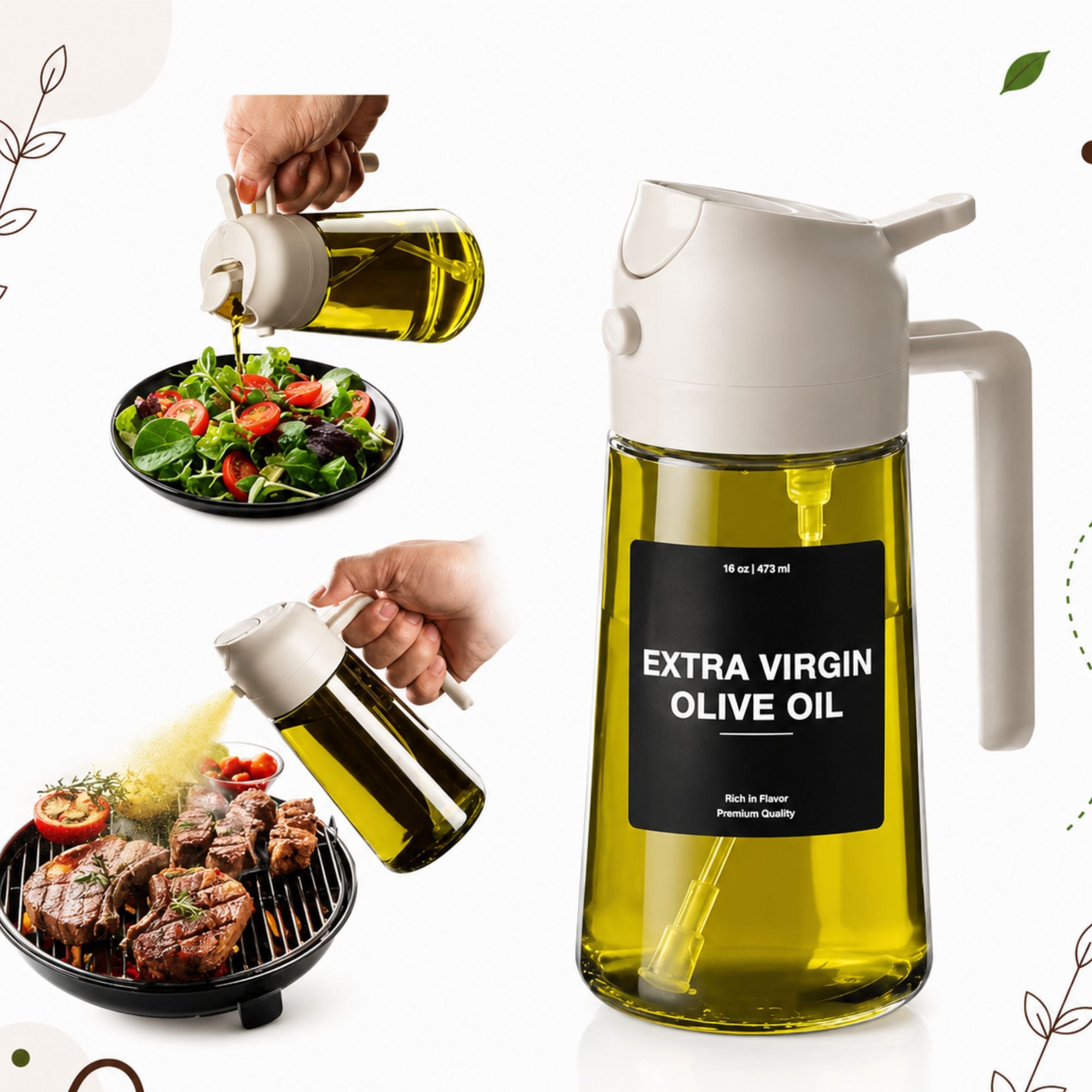MistPour Duo Oil Sprayer