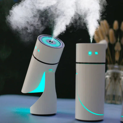 PureMist Rechargeable Aroma Diffuser – Refresh Your Space with Soothing Mist &amp; Ambient Light Megarb
