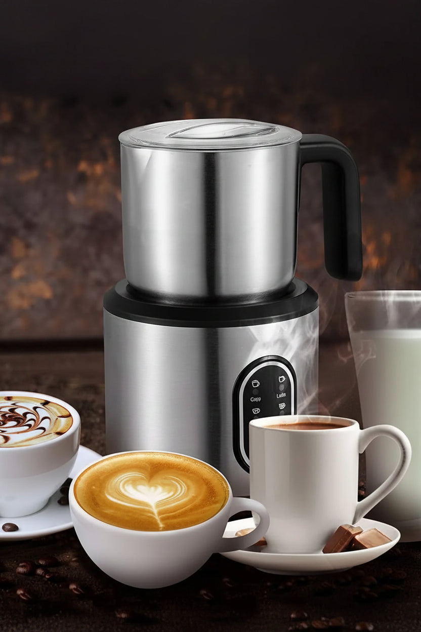 BaristaGlow Auto Frothing Pitcher – Perfect Froth, Every Time