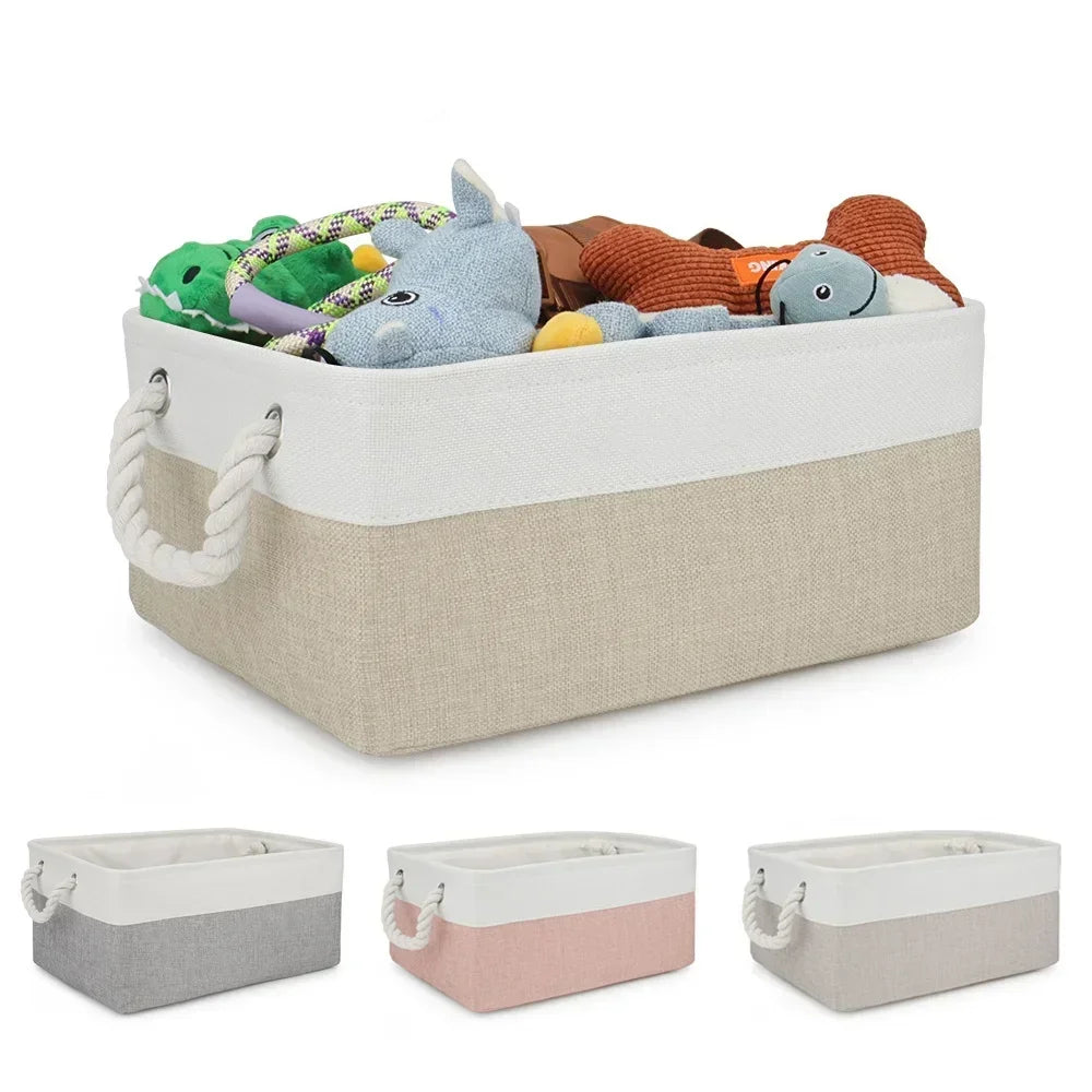 LinenNest™ Foldable Storage Basket