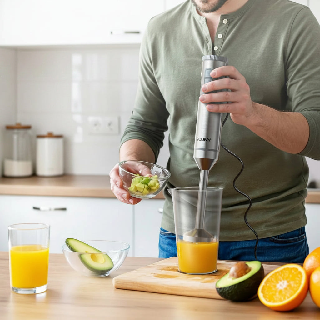 BlendMaster 4-in-1 Hand Blender Megarb