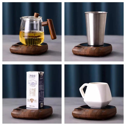 WarmSense Smart Mug Plate – Keep Every Sip Perfectly Warm