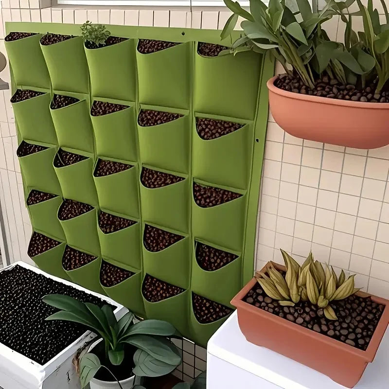 GreenNest Wall-Mounted Growing Bag – Vertical Gardening Made Simple, Stylish &amp; Sustainable