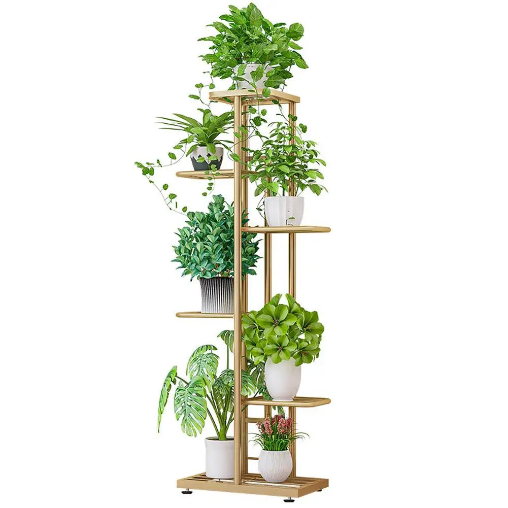 BloomTower 6-Tier Plant Stand – Elegant Vertical Display for Your Indoor &amp; Outdoor Garden