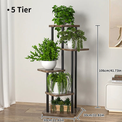 GreenVista Plant &amp; Storage Shelf – Stylish 8-Tier Organisation for Modern Living