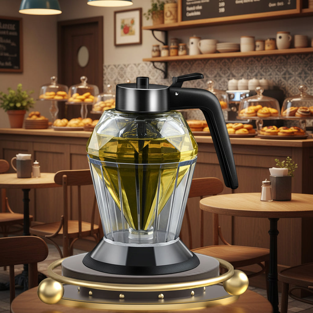 Golden Drizzle Honey Dispenser – Elegant Precision for Every Sweet Moment