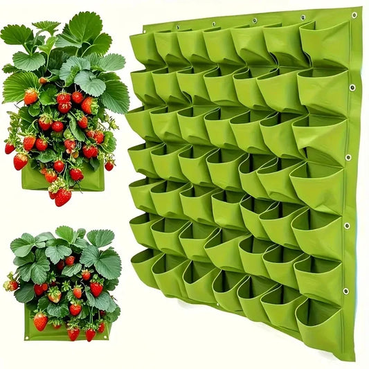 GreenNest Wall-Mounted Growing Bag – Vertical Gardening Made Simple, Stylish &amp; Sustainable