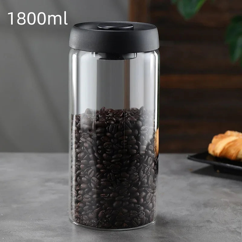 FreshSeal Coffee Bean Canister – Keep Every Bean Fresh, Aromatic &amp; Full of Flavour Megarb