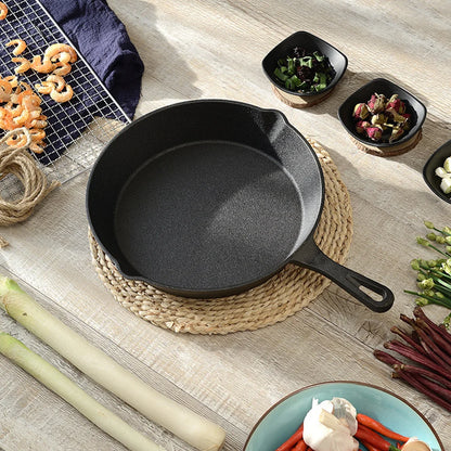 BlackForge 3-Piece Skillet Collection – Professional Cast Iron Cooking with Timeless Performance