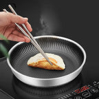 SilverCore Stainless Steel Skillet – Professional Cooking Performance with Lasting Durability Megarb