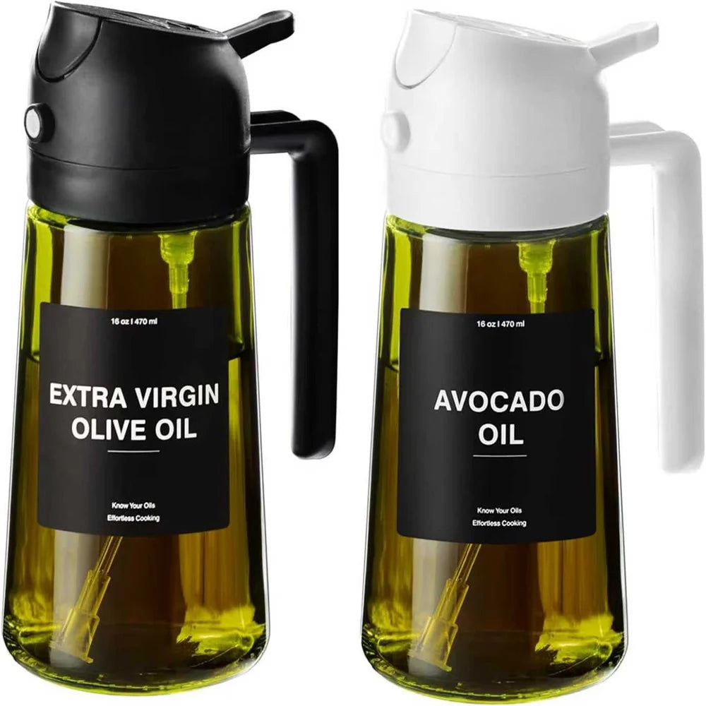 MistPour Duo Oil Sprayer – Spray or Pour with Perfect Kitchen Precision