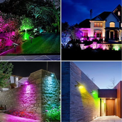 EcoShine Outdoor Solar Lamp Set – Illuminate Your Outdoors with Sustainable Elegance