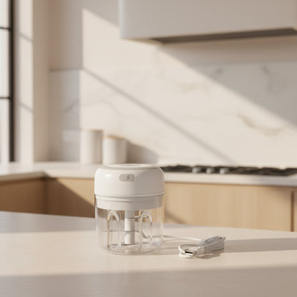 ChopEase Mini Food Processor – Effortless Chopping at the Touch of a Button