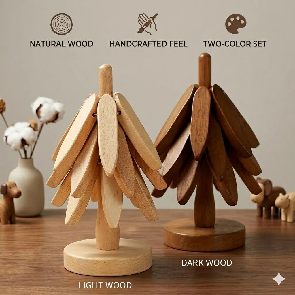 WoodBloom Heat-Resistant Trivet