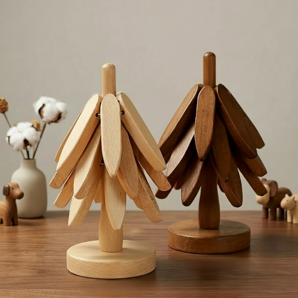 WoodBloom Heat-Resistant Trivet