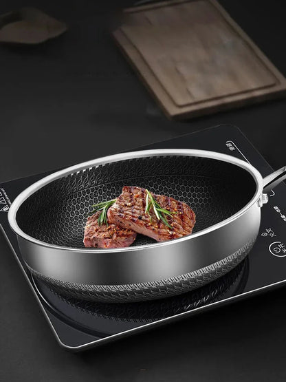 SilverCore Stainless Steel Skillet – Professional Cooking Performance with Lasting Durability
