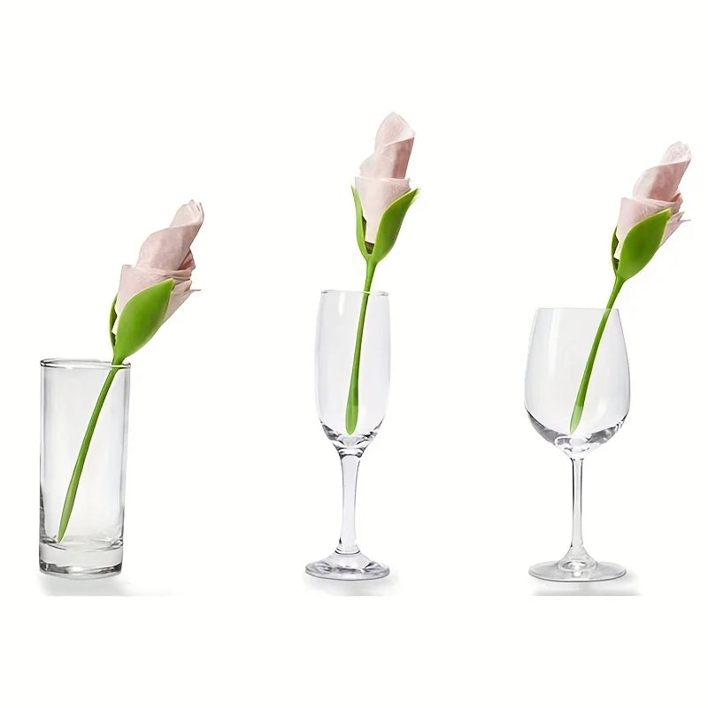 BloomGrace Napkin Rings – Elegance in Every Detail