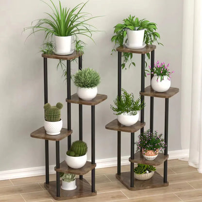 GreenVista Plant &amp; Storage Shelf – Stylish 8-Tier Organisation for Modern Living