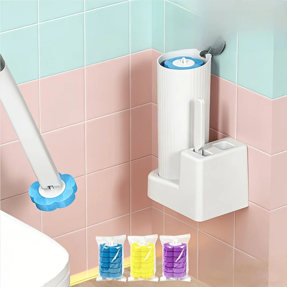 Escovilhão de Limpeza de Sanitas e Sistema de Recargas CleanPod™