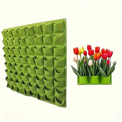GreenNest Wall-Mounted Growing Bag – Vertical Gardening Made Simple, Stylish &amp; Sustainable