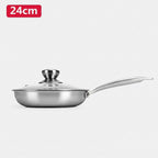 KitchenGlow Non-Stick Skillet with Lid – Everyday Cooking Made Effortless Megarb