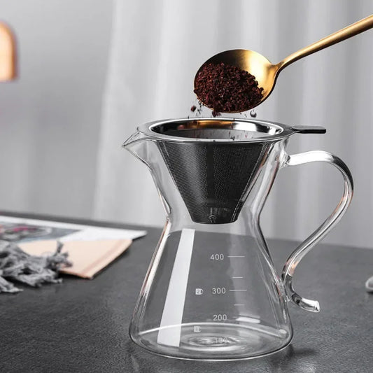 BaristaFlow Double Mesh Dripper – Brew Like a True Coffee Connoisseur