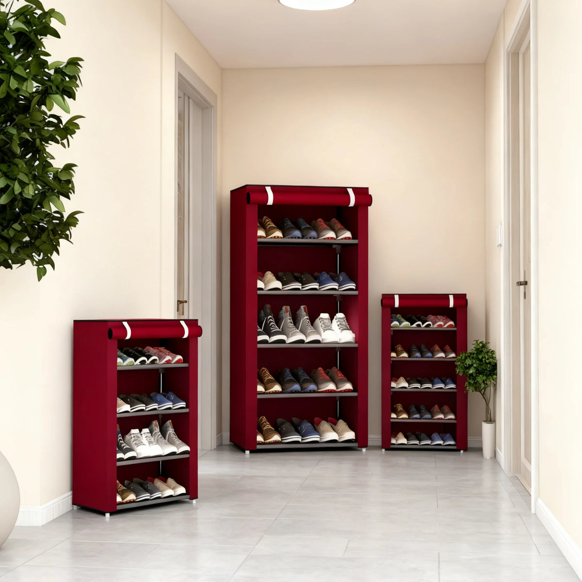 Sapateira à prova de pó StepVault™ de 6/8/10 níveis