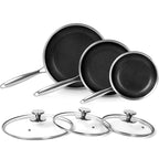 KitchenGlow Non-Stick Skillet with Lid – Everyday Cooking Made Effortless Megarb